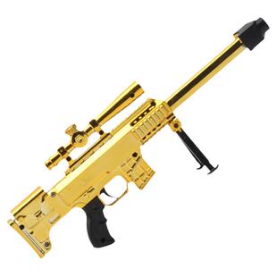 黄金巴雷特软弹枪AWM玩具枪可发射子弹合金狙击步枪M416模型AK47