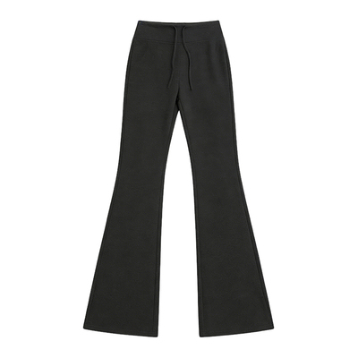 DPLAY绒感灰色休闲裤喇叭裤