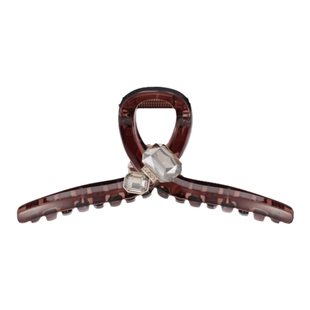 AJIDOU阿吉豆抓夹女简约大号女时尚2026年新款发夹后脑勺发饰头饰