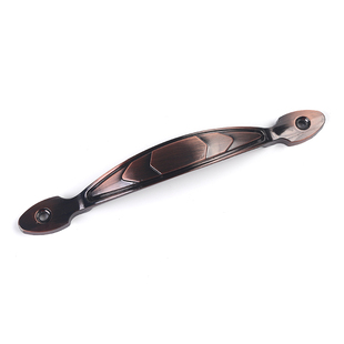 老式明装拉手大木板门拉手 仿古铜拉手中式家具木门自攻明装把手