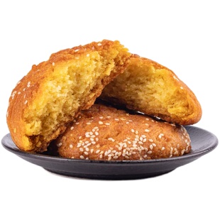 红旦丰镇月饼内蒙古特产胡麻油混糖饼多口味中秋老式月饼5枚装