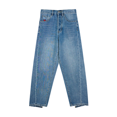 MindError水洗解构立体牛仔裤