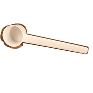 包邮1g5g10g20g量勺粉剂白色平底勺奶粉计量勺面膜粉定量勺肌酸勺