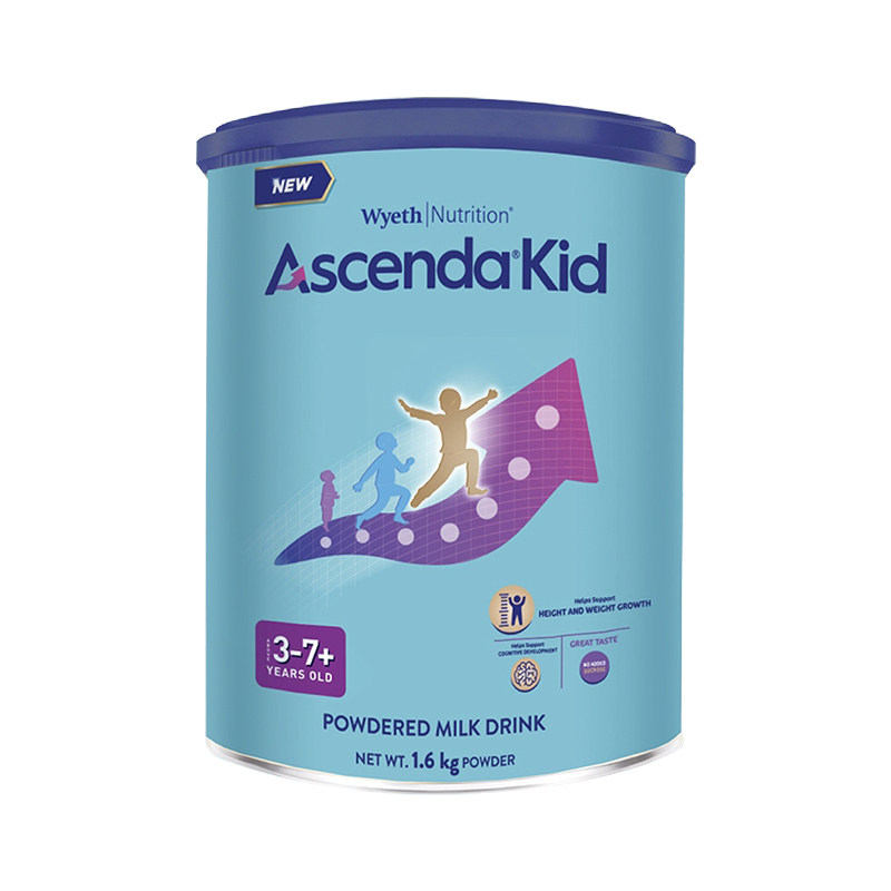 惠氏Ascenda火箭罐青少年儿童奶粉1600g*2