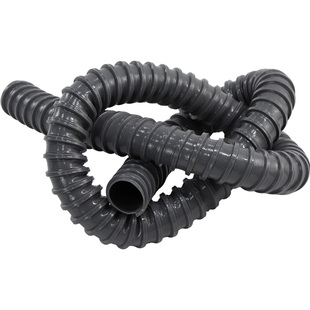 PD方筋管塑筋管PVC灰骨管工业螺旋波纹管耐磨耐压通风管骨架管