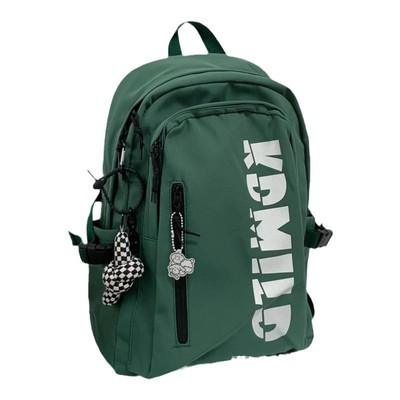 复古日系工装双肩包女小众设计感