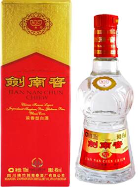 剑南春水晶剑46度100ml