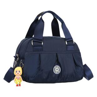 手提包女单肩斜挎包休闲包布包包女士小包包潮尼龙牛津布包斜挎包