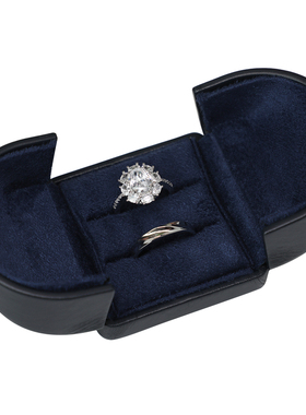 结婚仿真对戒鸽子蛋樱花钻戒活口可调戒指婚礼仪式拍照摄影用道具