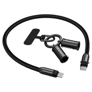 迪沃DEVIA极速系列C to C PD60W编织快充手腕挂绳数据线0.3米适用苹果华为手机