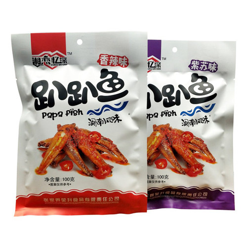 湘香铺子趴趴鱼湘恋忆深鱼覃记湖南张家界特产鱼仔小鱼干