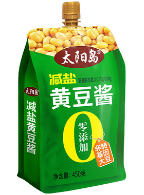 0添加防腐剂0增味剂黄豆酱太阳岛