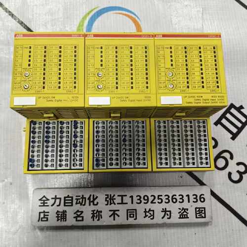 议价ABB PLC模块DI581-S A8 原装现货1SAP284000R0001 议价