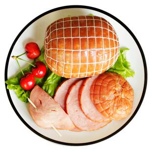 波尼亚大肉块火腿即食三明治火腿切片老火腿整腿烤肠火腿肉300g