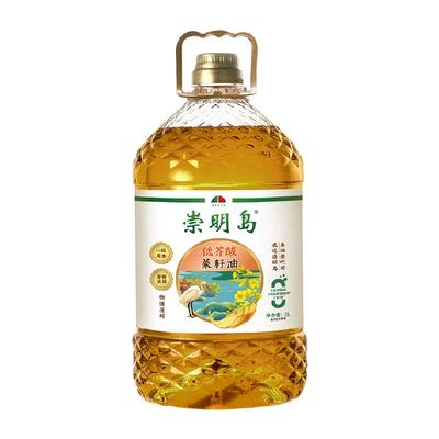 崇明岛一级原香非转基因菜籽油5L