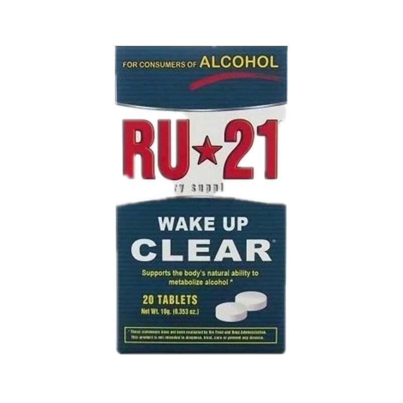 美国RU21安体普解酒片