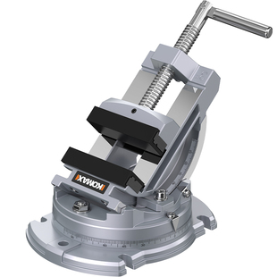 可倾斜万向平口钳小型家用旋转工作台重型固定桌钳夹具桌虎钳工具