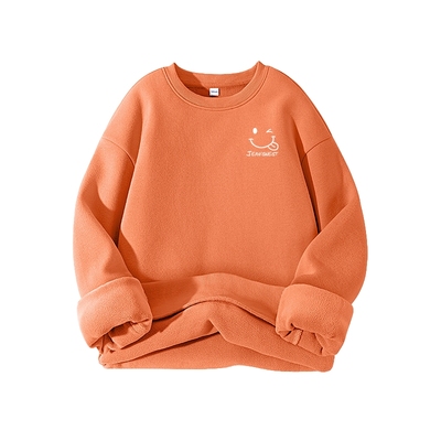 童装休闲加绒圆领保暖卫衣