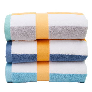 大号毛巾纯棉男士洗澡巾家用洗脸吸水不掉毛加长加厚运动巾擦汗巾