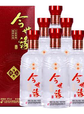 今世缘地和42度粮食酒500ml整箱