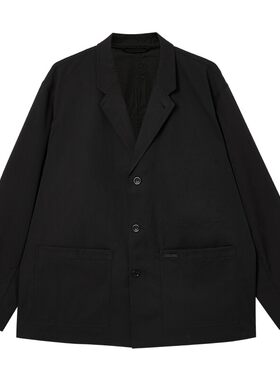 杰克琼斯男装男生春季平驳领西服2026年潮流宽松经典通勤百搭外套