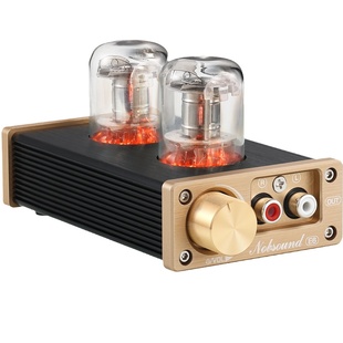 E6 HIFI 甲类电子管胆前级 音频前置放大器桌面发烧胆机功放提升