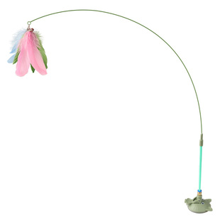 猫玩具逗猫棒自嗨解闷神器带吸盘长杆宠物小猫咪玩的幼猫用品大全