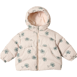 宝宝羽绒服中长款加厚冬季新款男童羽绒服小童1-3-6-8岁童装