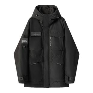 【限时清仓】威廉福克斯2025冬季中长款登山滑雪服加厚连帽羽绒服