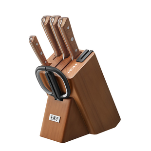 王麻子刀具厨房套装菜刀组合全套厨刀切菜板菜刀组合案板刀具套装