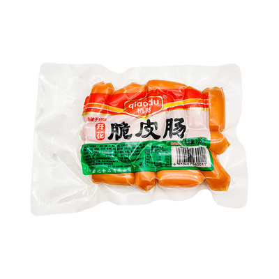 桥都160g脆皮肠真空袋装开花肠