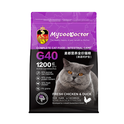 麦都宠医全阶段益生菌全价猫粮