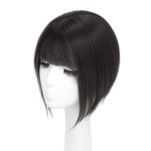 假发女片头顶自然仿真发漫画刘海补发蓬松高颅顶遮白发无痕假刘海