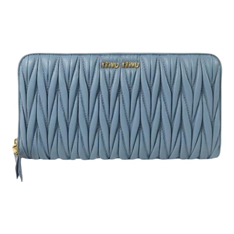 中古MiuMiu缪缪长钱包