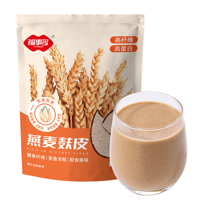 福事多燕麦麸皮粉500g