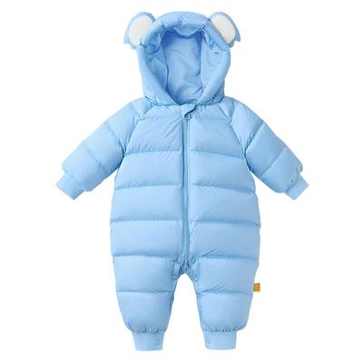贝肽斯婴幼儿冬季羽绒连体衣哈衣
