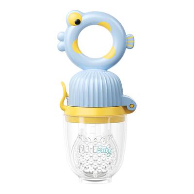 法国ELLE BABY婴儿咬咬乐水果辅食器果蔬训练器宝宝吃水果辅食器