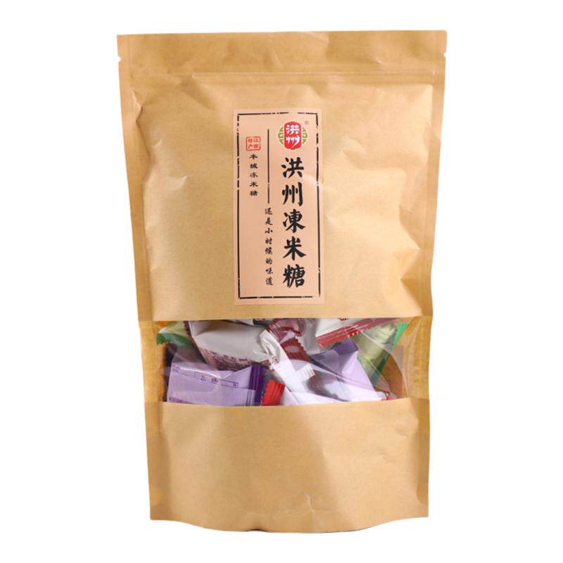 江西特产洪州牌五味什锦冻米糖180g/2包装传统糕点美食米花糖