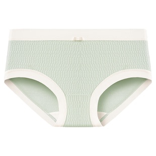 st内裤女纯棉7A抗菌无痕舒适透气少女士全棉底裤休闲中腰短裤