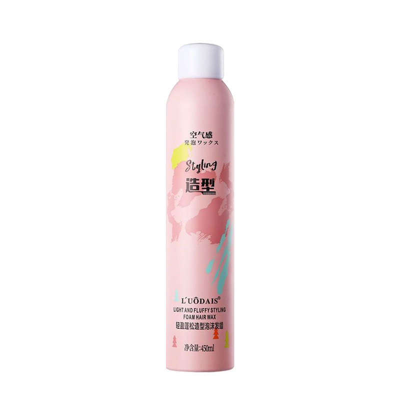 LUODAIS洛黛诗泡沫发蜡卷发保湿蓬松法式卷羊毛卷弹力护卷摩丝发