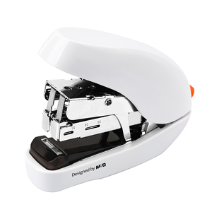 晨光小力气订书机小号学生专用迷你高颜值12号订书钉小型便携式起钉器外卖打包办公省力型平针装订书器钉书机