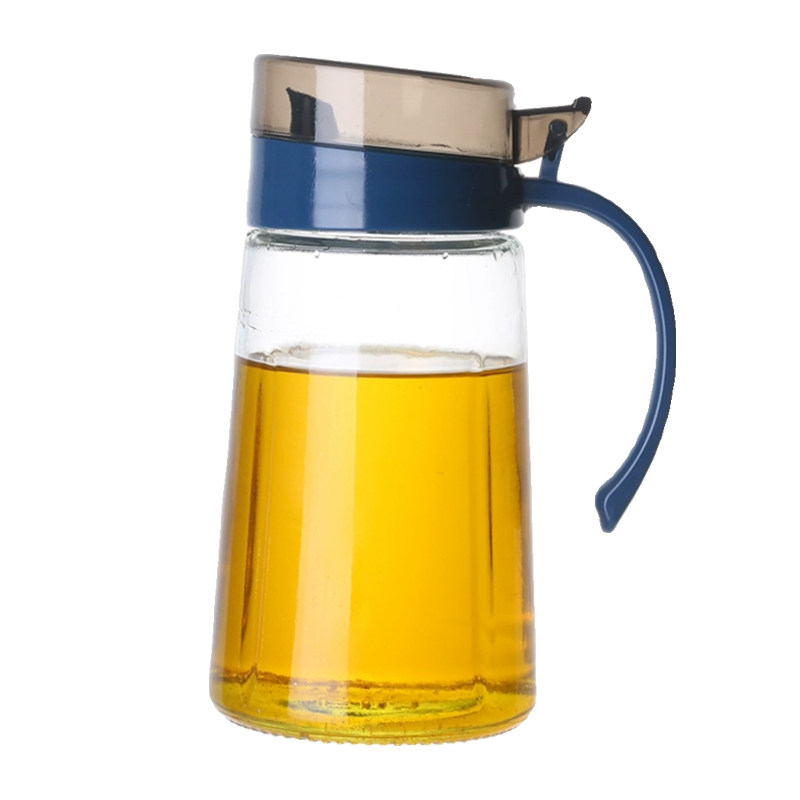 新款玻璃油壶不挂油厨房家用调料瓶酱油醋壶油罐食品级装油容器大