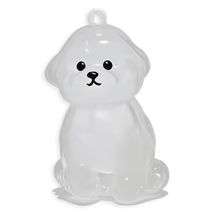 透明狗毛收纳盒吊饰扭蛋猫咪毛发存放胶囊纪念收藏包钥匙扣包挂件