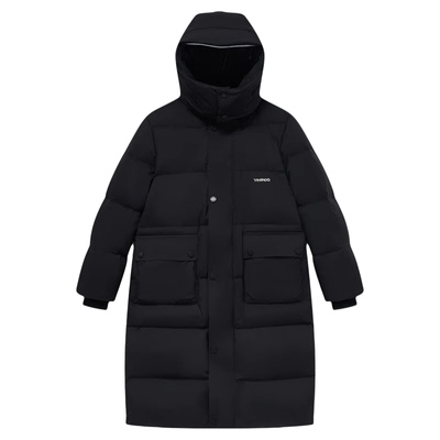 英氏长款男女童加厚鹅绒羽绒服