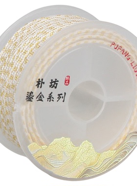 朴坊鎏金包芯棉水晶长串牢固线绳