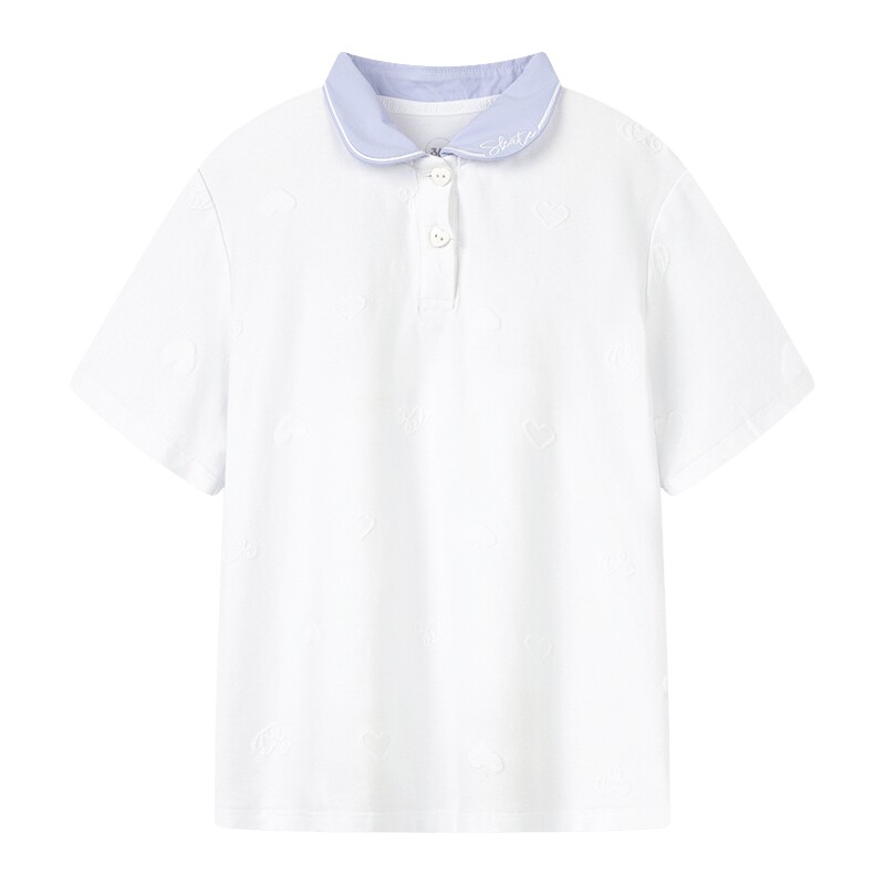 361°童装女短袖POLO衫