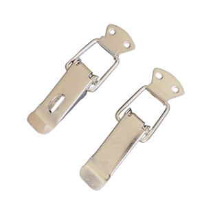 201不锈钢箱扣 铁镀镍鸭嘴扣 小号搭扣 304工具箱锁扣 中号卡扣