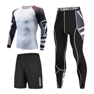 泳衣男套装防晒长袖长裤泳装泳裤保暖游泳装备浮潜冲浪水母潜水服