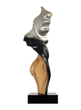 客厅玄关彩绘艺术品雕塑