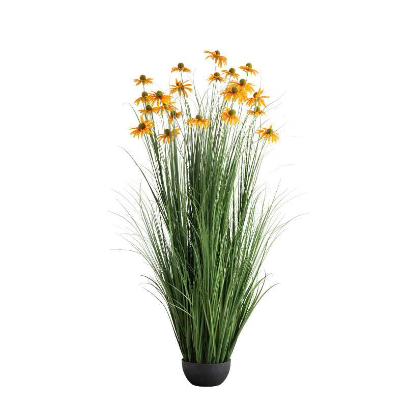 太阳花仿真绿植装饰花盆栽